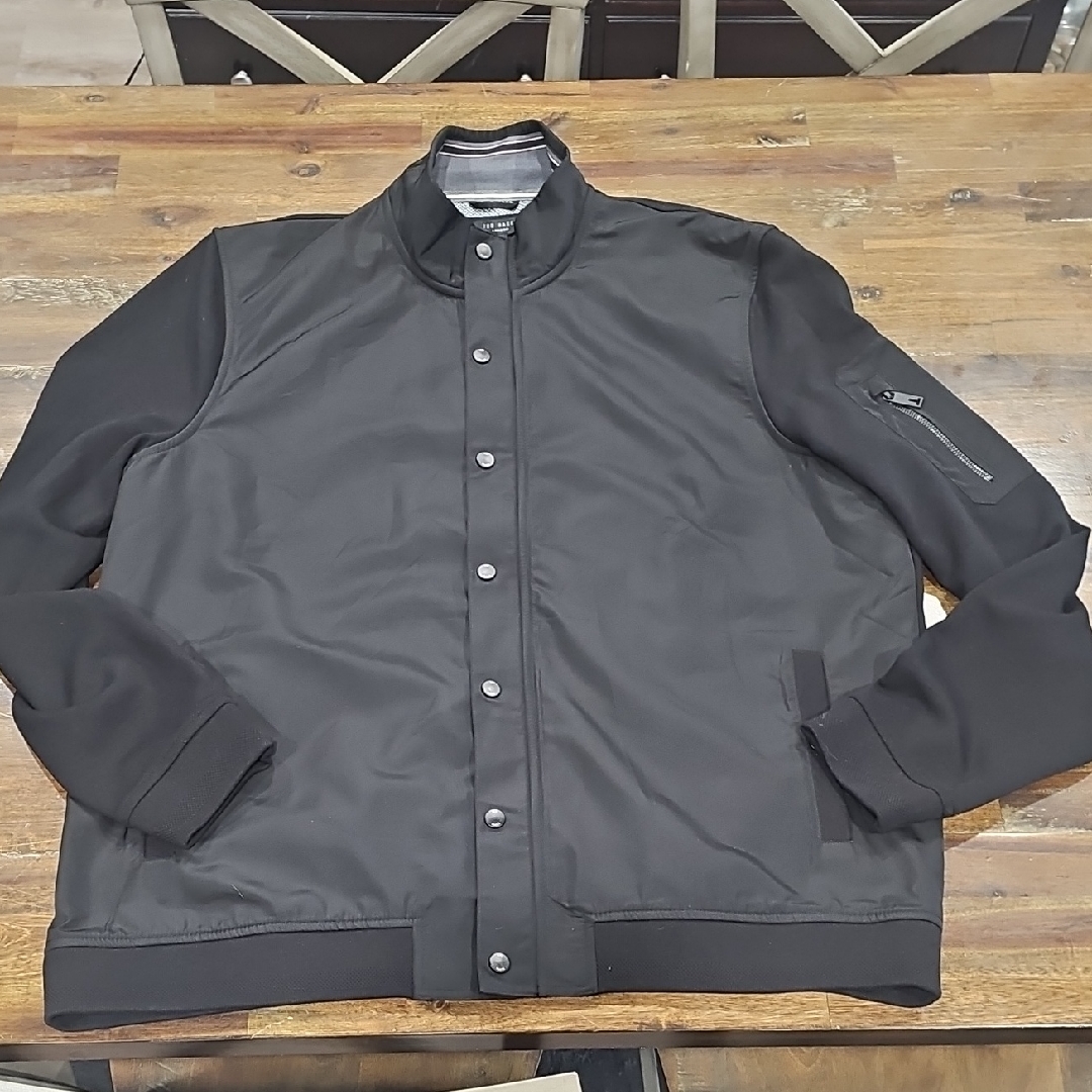 Ted Baker Budpik Black Bomber Jacket